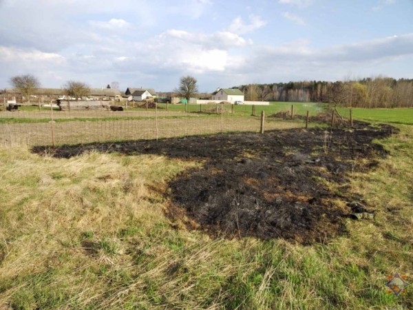 В Ивацевичском районе во время пала сухой растительности пострадал мужчина В Ивацевичском районе во время пала сухой растительности пострадал мужчина