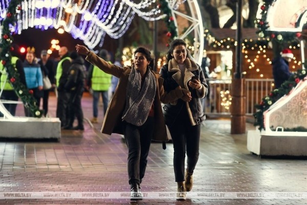 Как прошла новогодняя ночь в Бресте. Фоторепортаж
