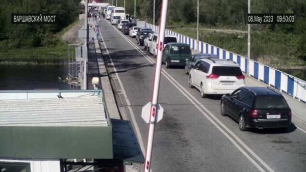 На границе Беларуси с Польшей образуются большие очереди