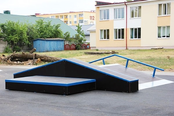 Скейт-парк обустраивают в Ганцевичах Скейт-парк обустраивают в Ганцевичах