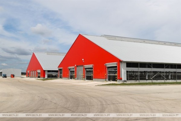 Высокотехнологичный молочно-товарный комплекс на 1 тыс. голов открыли в Пружанском районе