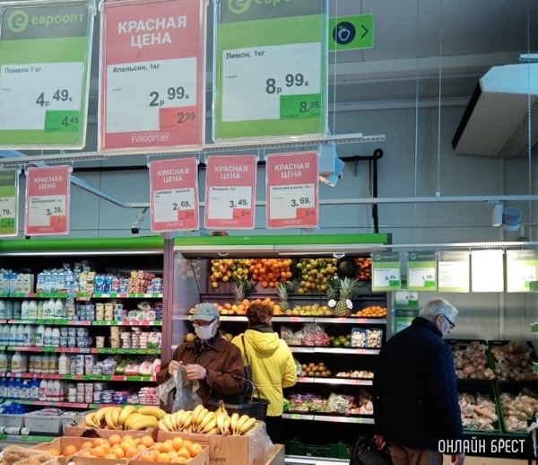 Базовые товары в магазинах Беларуси теперь должны быть производства ЕАЭС