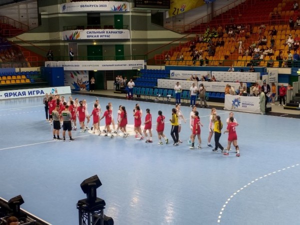 Белорусские гандболистки победно стартовали на II Играх стран СНГ