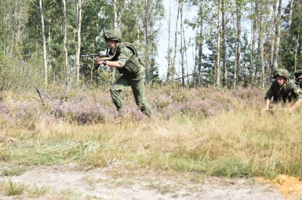 Десантники осуществили подрыв моста через Прилукский канал на полигоне «Брестский»