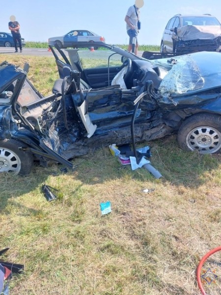 Серьезное ДТП возле Бреста. Подробности и фото от МЧС