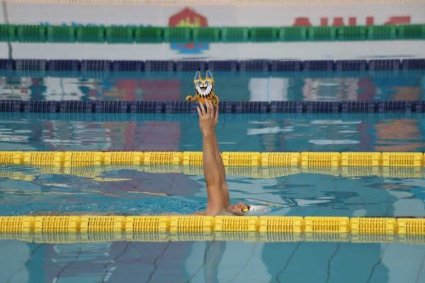 В Бресте состоялась торжественная церемония официального открытия соревнований по плаванию в программе II Игр стран СНГ