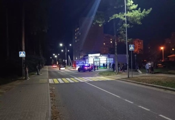 Видео наезда на 11-летнего подростка в Мачулищах появилось в соцсетях