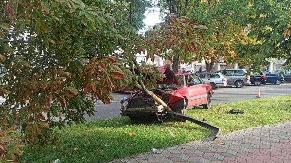 В Бресте пожилой водитель из-за плохого самочувствия попал в ДТП, врачи констатировали его смерть