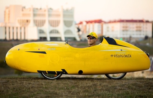 Крути педали! Белорус купил в Голландии веломобиль и вернулся на нём в Беларусь, проехав 1 600 км