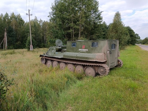 Смотрите, какой мощный вездеход используют в Пинских электросетях Смотрите, какой мощный вездеход используют в Пинских электросетях