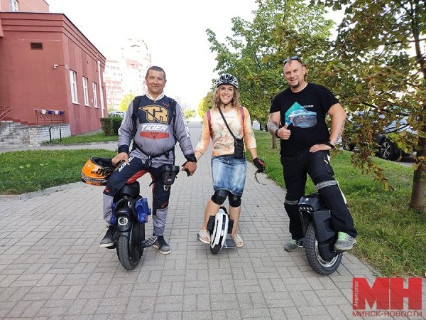 Первая в Беларуси свадьба на моноколесах состоится в Минске Первая в Беларуси свадьба на моноколесах состоится в Минске