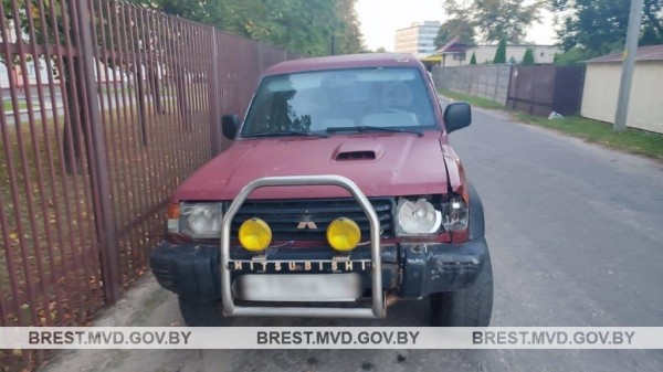 В Бресте на Пионерской произошло ДТП