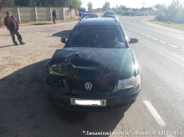 В Ляховичском районе столкнулись три автомобиля. Кто виноват? В Ляховичском районе столкнулись три автомобиля. Кто виноват?