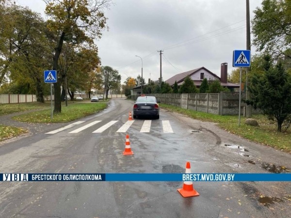 Такси сбило пешехода в Бресте Такси сбило пешехода в Бресте