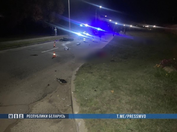 В Волковысском районе в ДТП погибли водитель и пассажир мотоцикла