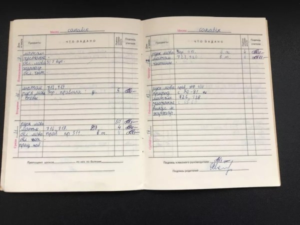 Дневники из прошлого: как менялся главный документ школьника последние 40 лет Дневники из прошлого: как менялся главный документ школьника последние 40 лет