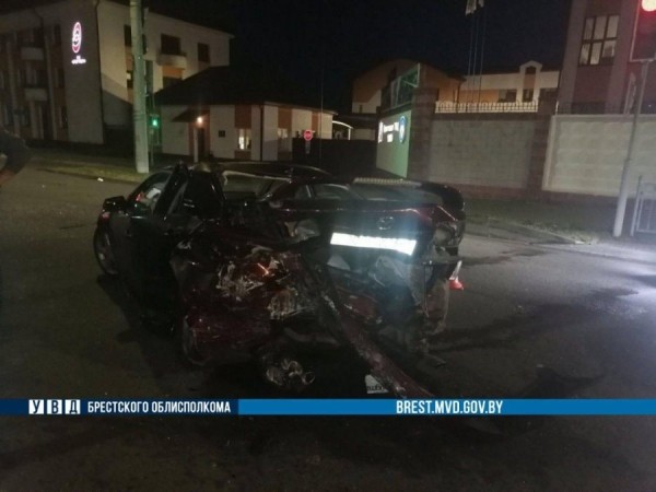 Сегодня в Бресте на Машерова произошло ДТП. Рассказываем подробности