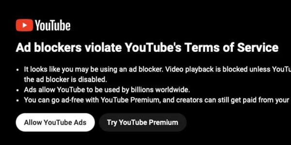 YouTube еще не блокирует ваш блокировщик рекламы? Скоро будет YouTube еще не блокирует ваш блокировщик рекламы? Скоро будет