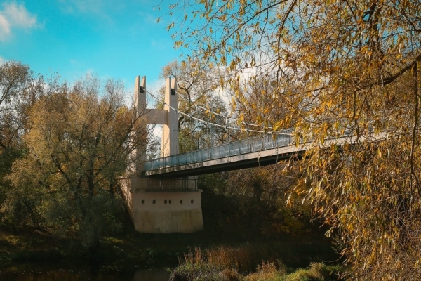 А вы знали, что на месте подвесного моста у «звезды» Брестской крепости был автомобильный?